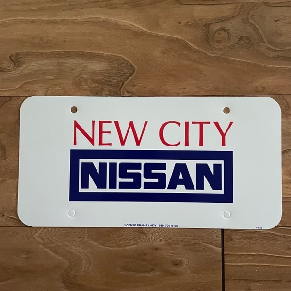 NEW CITY NISSAN ハワイ ホノルル カリヒ ニューシティ ニッサン 日産 ナンバー インナープレート HILIFE IN4MATION 808ALLDAY USDM HDM