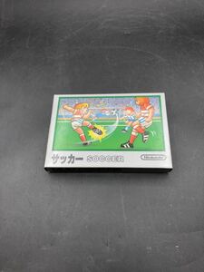 美品　未使用　サッカー　soccer ファミコンソフト ファミコンカセット Nintendo 任天堂