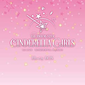 THE IDOLM@STER CINDERELLA GIRLS 1stLIVE WONDERFUL M@GIC!!Blu-ray3枚組BOX完全初回限定生産豪華メモリアル仕様オリジナルカートンケース