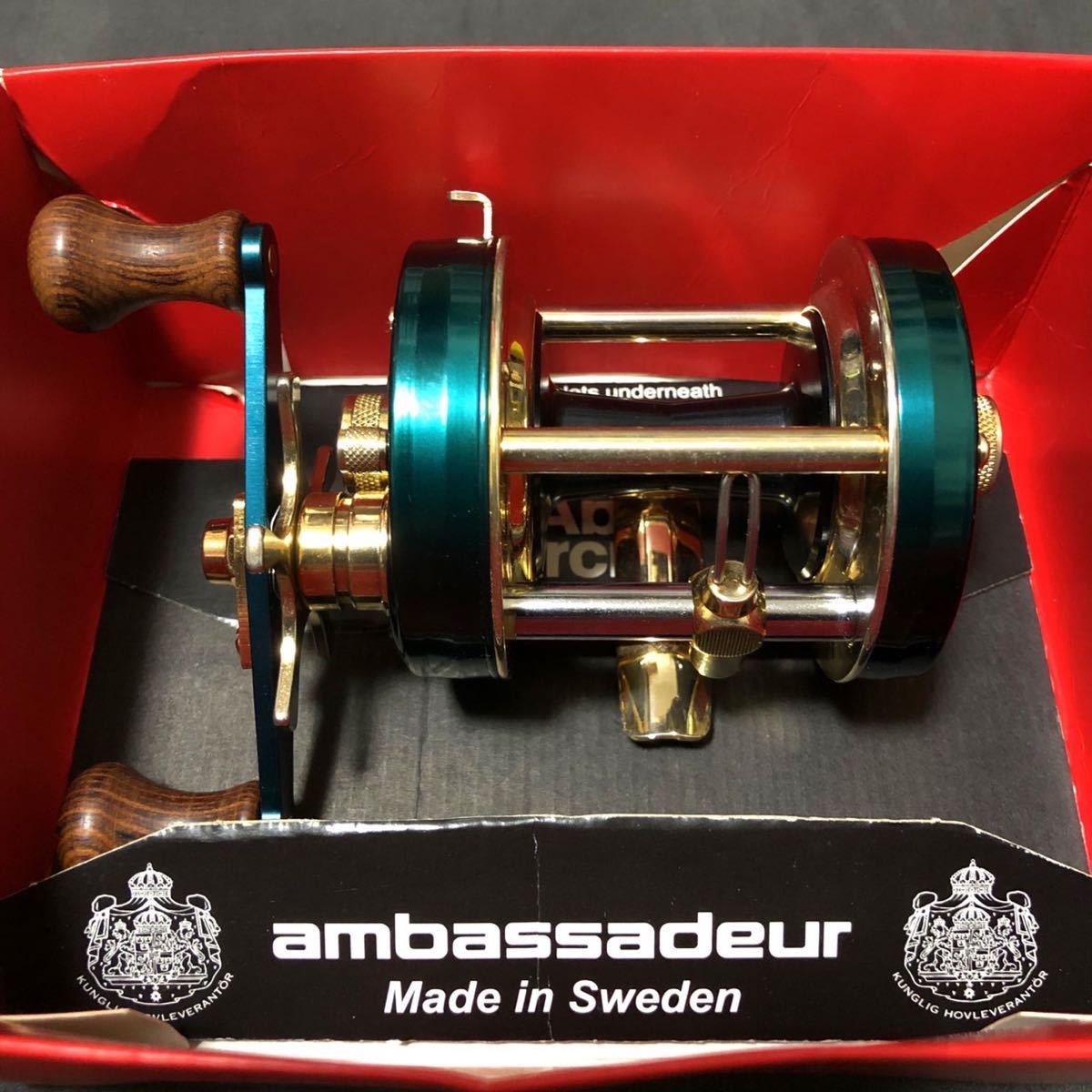 ジャンク品】アブガルシア・アンバサダー2500CDL ティールグリーン