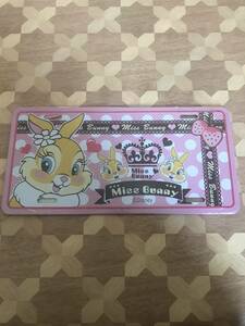 未開封品 Miss Bunny　インテリアプレート 2211m93