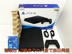 【1円】PS4 本体 PlayStation 4 ジェット・ブラック 500GB (CUH-2200AB01) 初期化・動作確認済み 1A0601-1763yy/G4