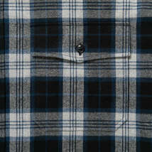 希少★新品本物【紺★3】★CPOC PLAID LS SHIRT シーポック プレイドシャツ タータン 正規店購入 ディセンダント 入手困難 DESCENDANT 22AW_画像3