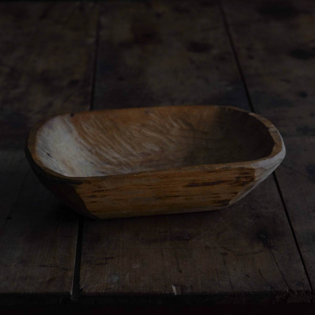 松材 大型捏鉢 こね鉢 木皿 木鉢 展示台 古材 古道具 骨董 アンティーク 値引き