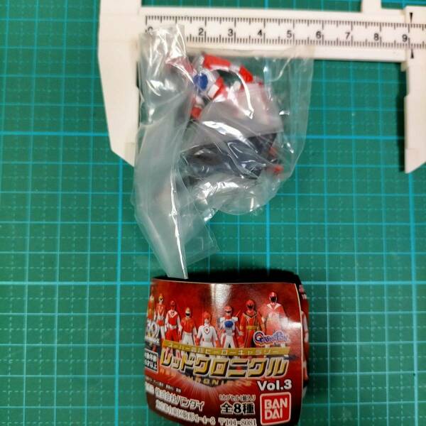 ボウケンジャー ボウケンレッド アクセルテクター装備 フィギュア レッドクロニクル vol.3 BOUKENGER BOUKEN RED Figure power rangers