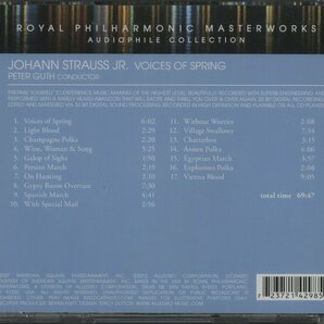 CD/ ペーター・グート、ロイヤルフィル / J・シュトラウスJR. VOICES OF SPRING / 輸入盤 RPM-29250の画像2