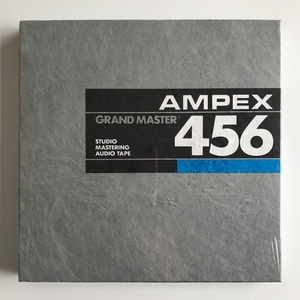 オープンリールテープ 7号リール 未開封 AMPEX 456 GRAND MASTER STUDIO MASTERING AUDIO TAPE 元箱付き