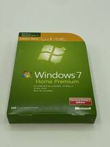 【送料込み】Microsoft Windows 7 Home Premium アップグレード版 SP1適用済み 32ビット及び64ビット対応 FAMILY PACK PC3台 _画像1