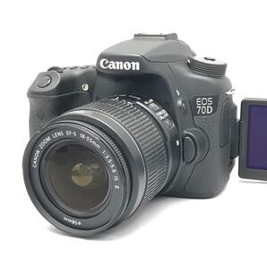 Canon EOS 70D レンズセット♪ Wifi付き♪スマホとつながる♪バリアングルモニター♪入門機に♪難しい設定不要♪