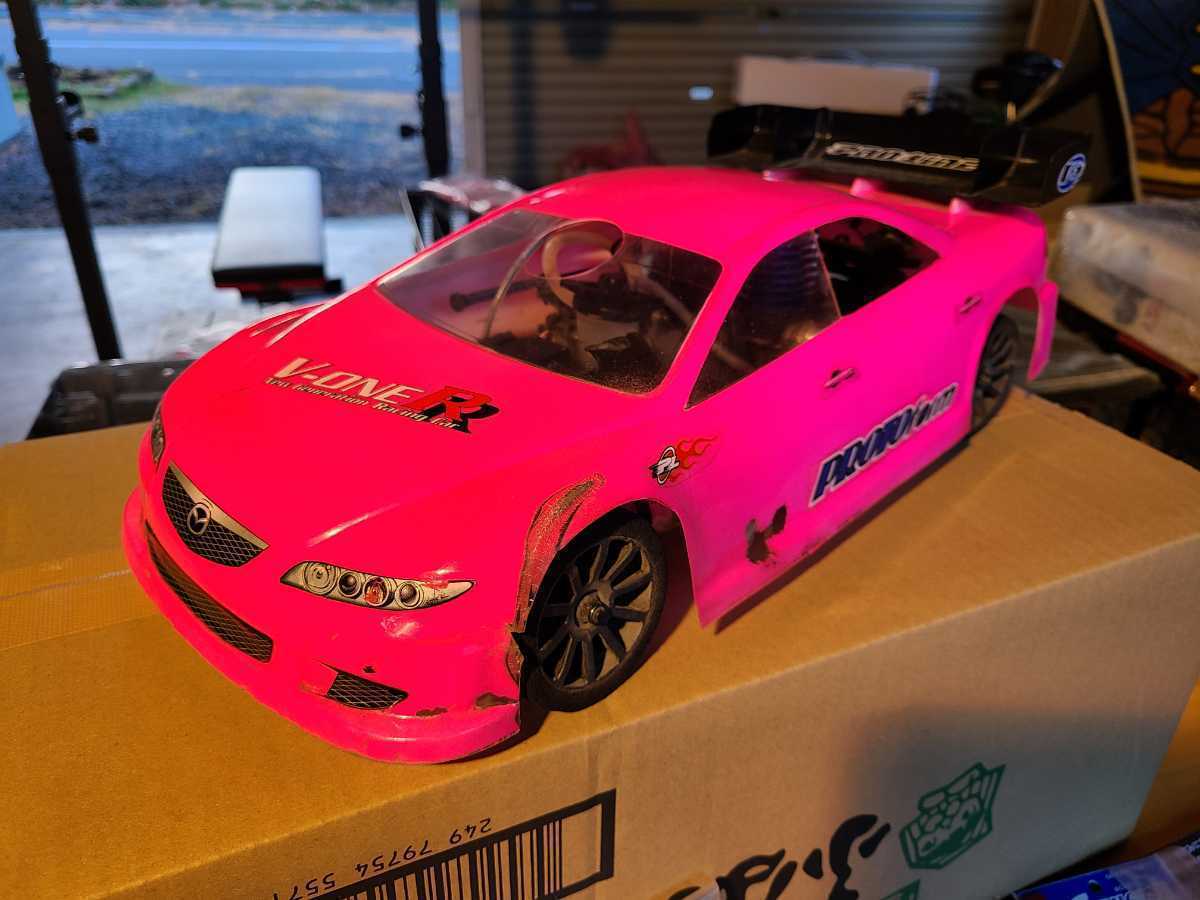 京商 V-one RR EVOLUTION RRR用ボディー付き BISQFYXCHo - www