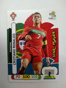 値下げ PANINI ADRENALYN XL EURO 2012 BASE CRISTIANO RONALDO 特価即決 クリスティアーノ ロナウド TRADING CARD GAME