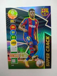 値下げ PANINI 2020-21 ADRENALYN XL SUPER CRACK No.445 ANSU FATI 特価即決 20-21 アンス ファティ TRADING CARD GAME