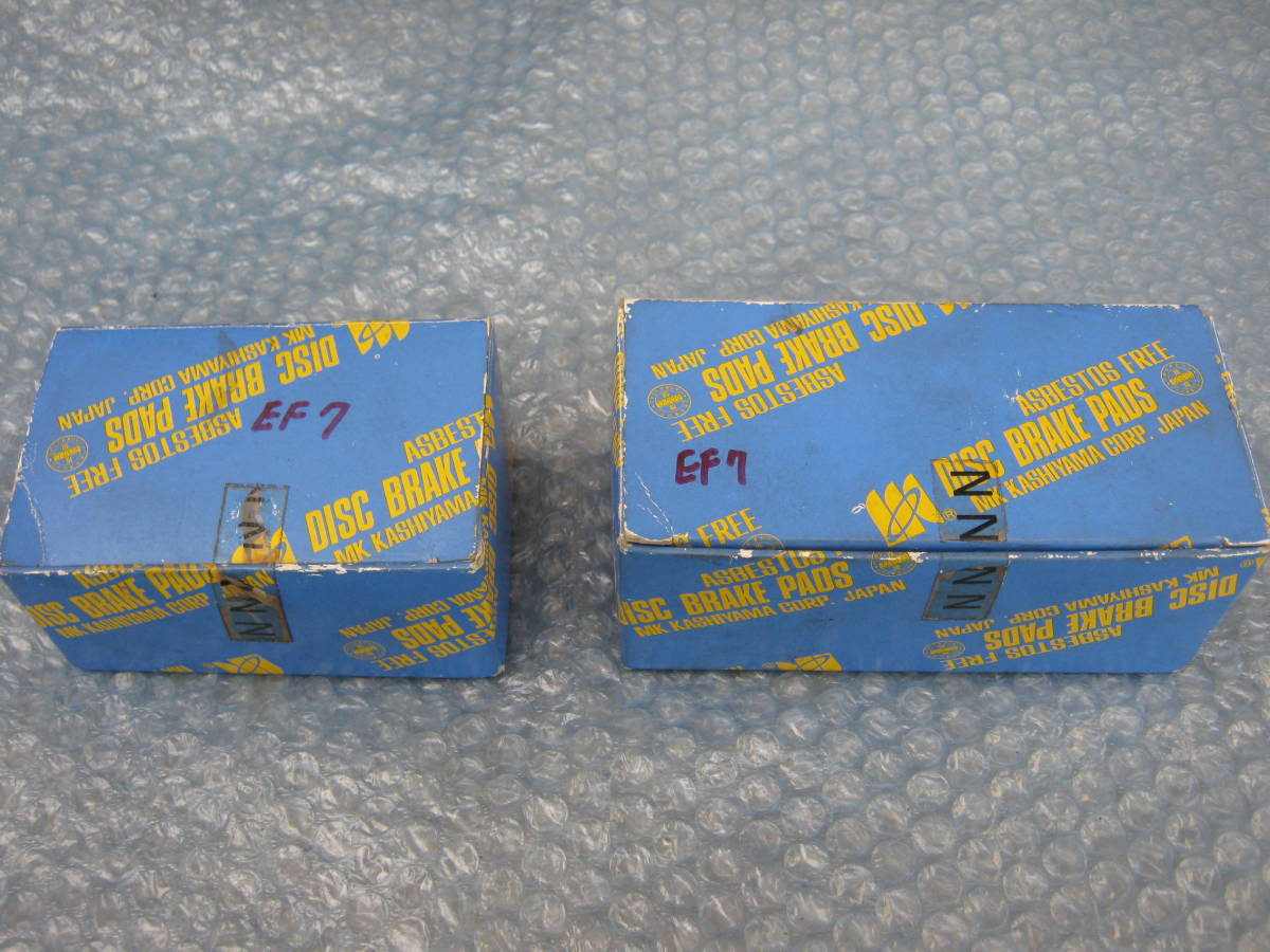 2023年最新】ヤフオク! -ef7 ブレーキパッドの中古品・新品・未使用品一覧