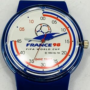 BK002- 1998年 FIFA WORLD CUP FRANCE 98 ワールドカップ フランス大会 腕時計 ウォッチ 未使用 訳ありの画像6