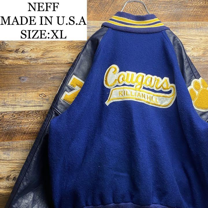 アメリカ製☆シカゴブルズ☆ビンテージ☆スタジャン☆刺繍ロゴ