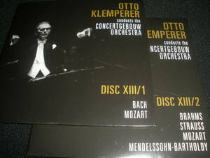 SACD クレンペラー バッハ モーツァルト ブラームス メンデルスゾーン シュワルツコップ マルツィ コンセルトヘボウ Bach Mozart Klemperer