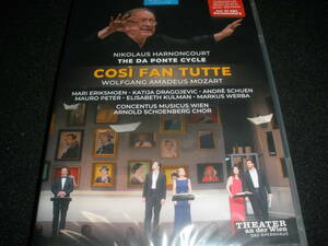 日本語字幕付 DVD 新品 モーツァルト コジ・ファン・トゥッテ アーノンクール 特典 ドキュメンタリー コシ Mozart Cosi Fan Harnoncourt