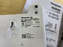 未使用品! Panasonic パナソニック コードレス電話機 (子機1台付き) ホワイト VE-GD27DL-W _画像5