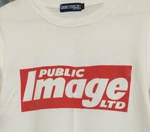 ★PUBLIC IMAGE LTD★Tシャツ パブリック・イメージ・リミテッド 古着 USED サイズS ★ロックTシャツ★punk パンク　ピストルズ_画像2