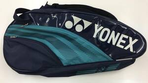 [2004]YONEX racket bag navy blue green [500101000137]