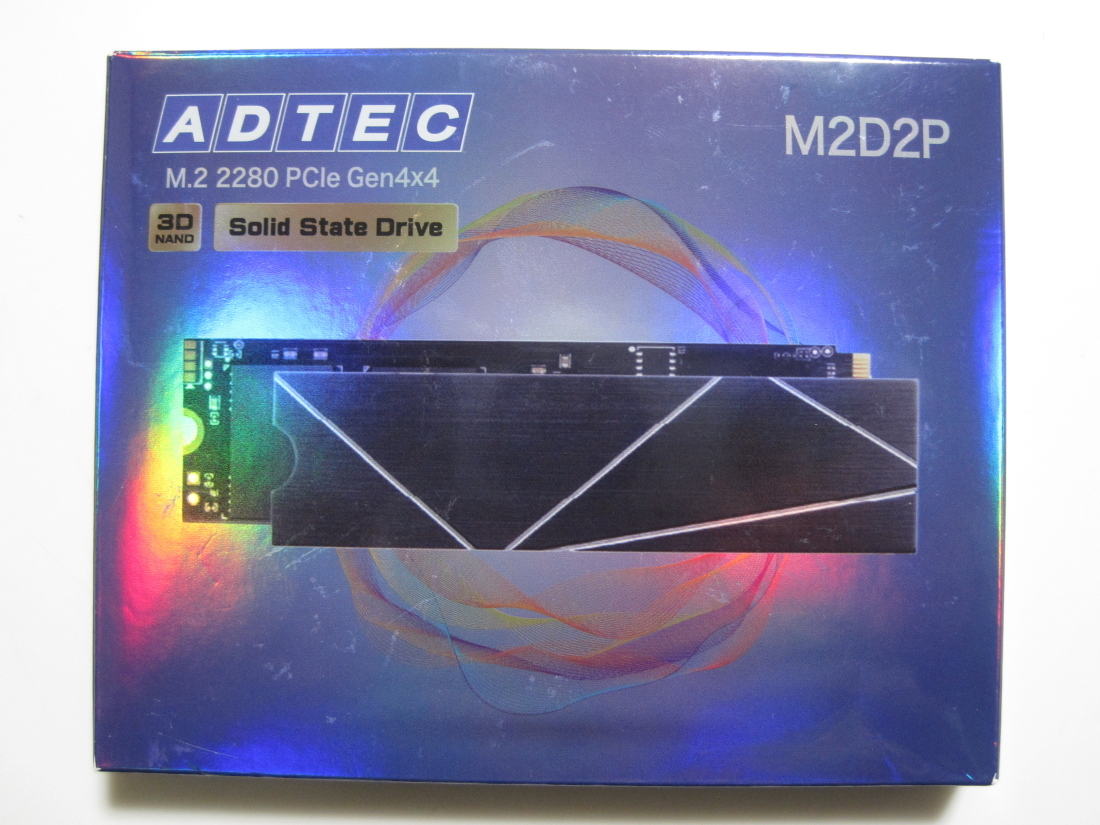 ヤフオク!- 3D NAND SSD M.2 1TB NVMe PCIe Gen4x4 (2280) 【ADC