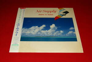 Air Supply LP HEARTS IN MOTION 帯付き ＜promo＞ 極美品 !!