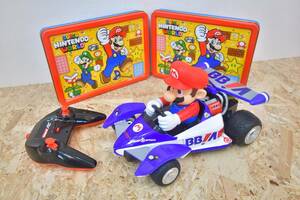  Kyosho super Mario Mario Cart большой радиоконтроллер гоночный автомобиль USJ жестяная банка жестяная банка кейс жестяная банка коробка super Nintendo world 