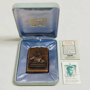 【美品】Zippo ジッポー James Dean ジェームス・ディーン ブロンズ 1992年