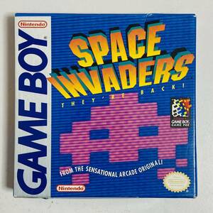 【中古品】Nintendo 任天堂 GAME BOY ゲームボーイ SPACE INVADERS スペースインベーダー 海外版 ソフト