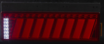 花魁 LED テール ランプ COMBO 侍M SAMURAI M クリアレンズ レッドバー SEA機能付 LRセット ECE規格認証取得 トラック OCSN-CCR-M2SEA_画像4