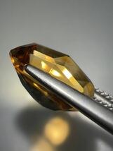 「見切り品」シトリンルース　4.9ct KS500-278 YB_画像3