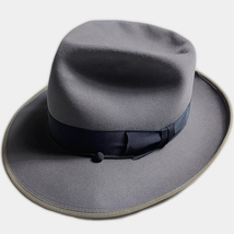 超レア色! 40's STETSON 58CM STETSONIAN ステットソニアン ステットソン ネイビー VINTAGE HAT ヴィンテージ ハット WHIPPET ウィペット_画像1