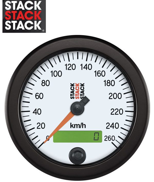 □STACK(スタック) 油温計 オイルテンプメーター ST3309 φ52 黒