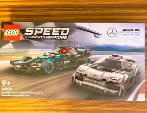  new goods LEGO 76909 Mercedes AMG F1 W12 E Performance & Mercedes AMG Project One rare Lego 
