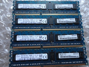 sk hynix 8GBx4枚 計32GB 1Rx4 PC3L-12800R 他メモリ出品中