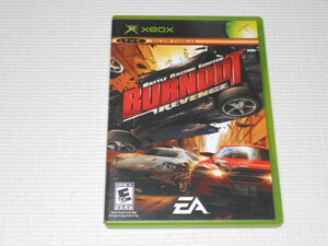 xbox*BURNOUT REVENGE overseas edition * box attaching * instructions attaching * soft attaching 