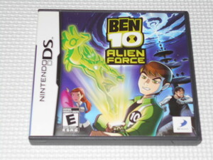 DS★BEN10 ALIEN FORCE 海外版★箱付・説明書付・ソフト付