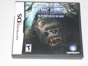 DS★PETER JACKSON'S KING KONG THE OFFICIAL GAME OF THE MOVIE 海外版★箱付・説明書付・ソフト付