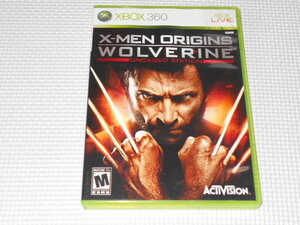 xbox360★X-MEN ORIGINS WOLVERINE UNCAGED EDITION 海外版★箱付・説明書付・ソフト付