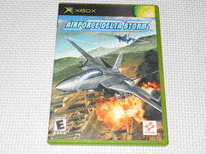 xbox★AIRFORCE DELTA STORM 海外版★箱付・説明書付・ソフト付