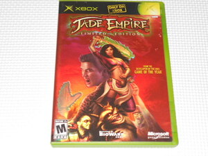 xbox★JADE EMPIRE LIMITED EDITION 2枚組 海外版★箱付・説明書付・ソフト付