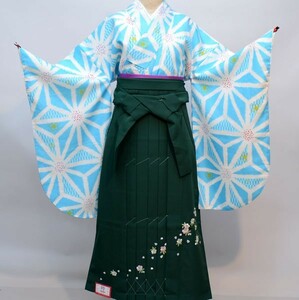  кимоно hakama комплект Junior для . исправление 144cm~150cm 100 цветок .. новый товар ( АО ) дешево рисовое поле магазин NO29710-03