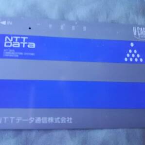 使用済み ユーカード500円 U-CARD NTT DaTa NTTデーター通信株式会社 の画像1