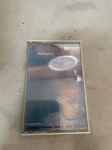 C6709　カセットテープ　PET SHOP BOYS　ペット・ショップ・ボーイズ DISCO　ZR18-1421 日本国内版