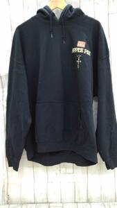 T535-169♪【80】Coctus Jack Trauis Scott Mc Donald's Apple pie Hoodie Lサイズ ブラック