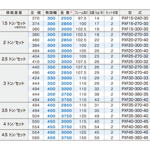 日軽アルミブリッジ【PXF20-300-40】1本のみ ベロ式フック 全長3000/有効幅400(mm) 送料無料 離島可_画像3