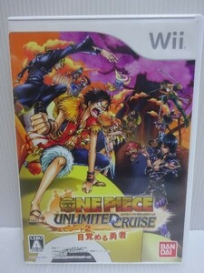 良品 Wii ソフト ワンピース ONE PIECE UNLIMITED CRUISE エピソード2 目覚める勇者