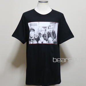 アメリカ購入 新品 NIRVANA ニルヴァーナ SPECIAL EDITION DVDフォトプリント Tシャツ 黒 XL