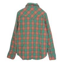 MARBLES マーブルズ MSH-S14SP05 DOUBLE GAUZE CHECK SHIRTS ダブル ガーゼ チェック 長袖 シャツ M【中古】 【即決】_画像2