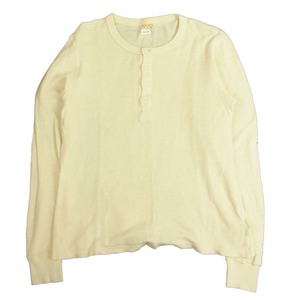 VISVIM ビズビム 19AW 0119205009008 SUBLIG RIBS HENLEY L/S T ヘンリーネック 長袖Ｔシャツ 1【中古】 【即決】